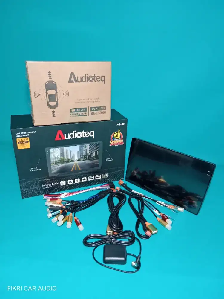 Ples Pasang Head Unit Android Audioteq AQ-A9 9 6GB/128GB & Camera 360