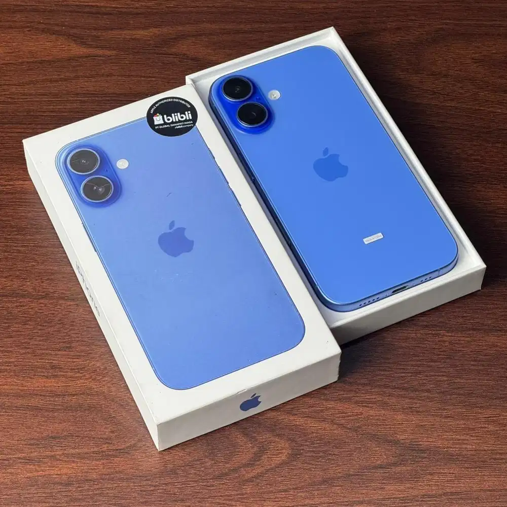 iPhone 16 256GB Ultramarine Garansi Resmi iBox