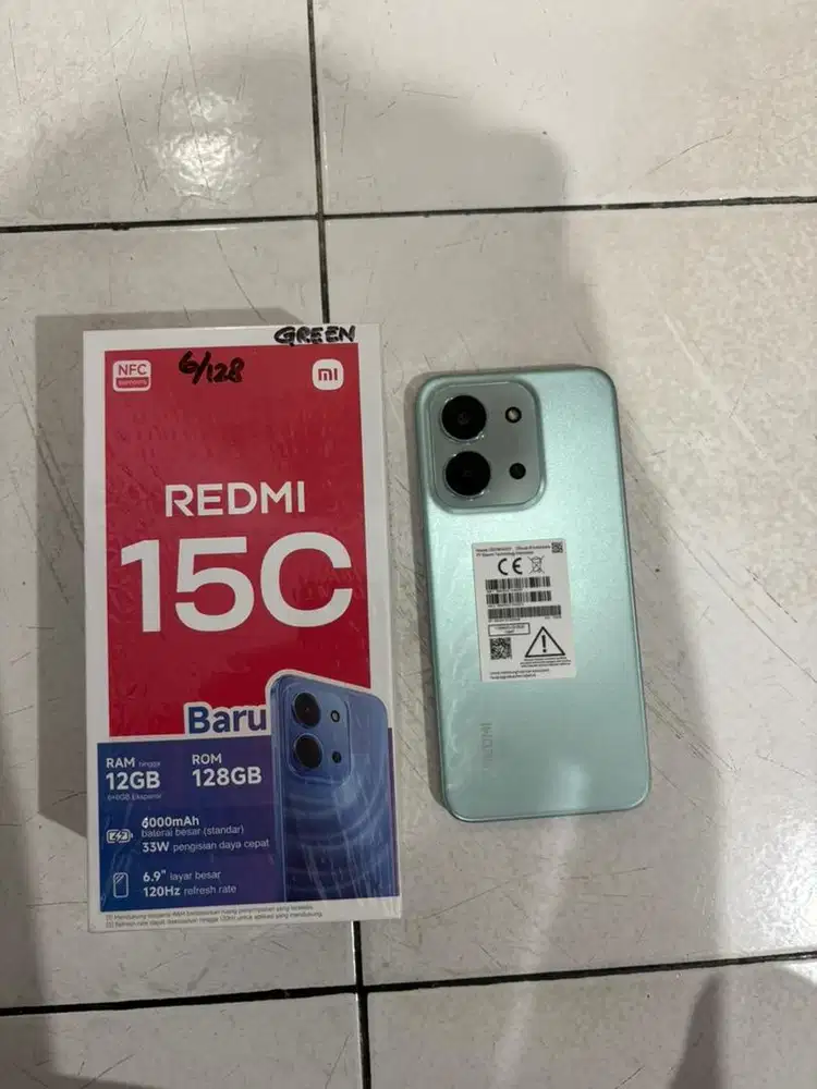 Redmi 15c Green