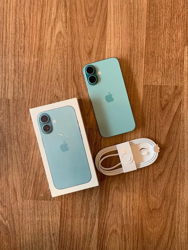 Iphone 16 128GB Teal Resmi ibox