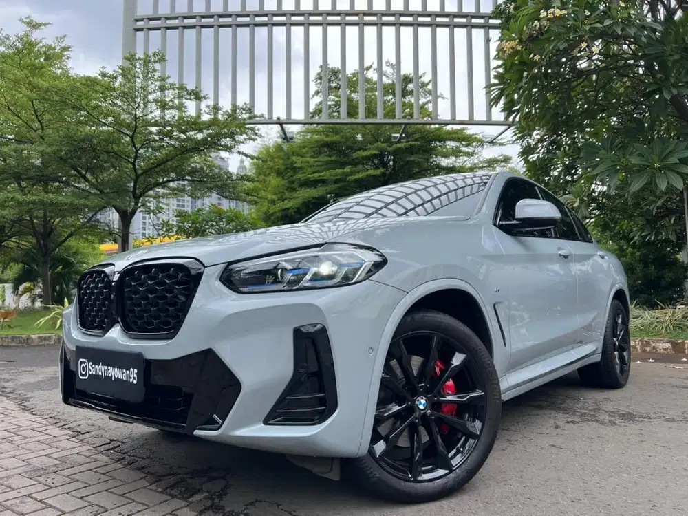 KM.19.000 BMW X4 X 4 xDRIVE30i M-SPORT 2023/2022 GREY COUPE TDP100JT