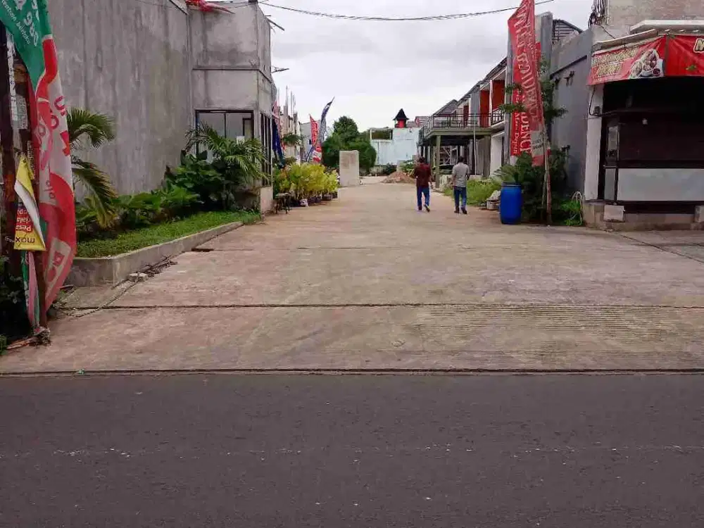 cluster megah unit ready dijatiwarna dipinggir jalan raya Akses 2mobil bebas banjir