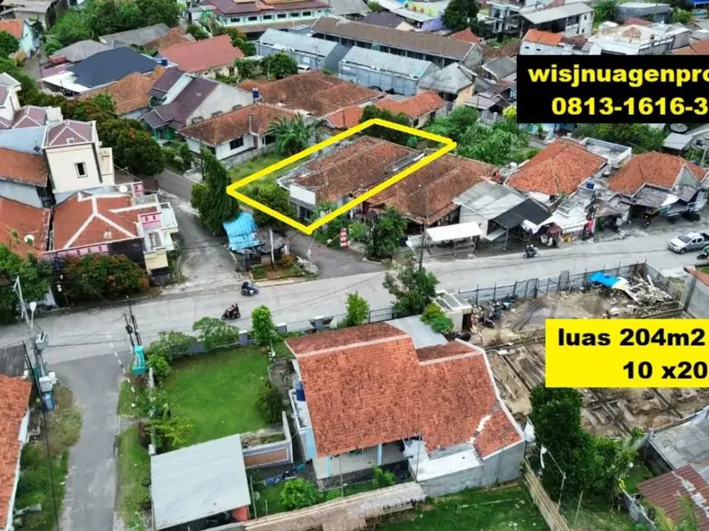 Rumah Hitung Tanah Murah Bisa Usaha di Cilegon dekat Lananta Clinic Ciwaduk