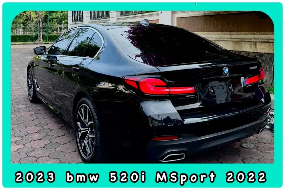 2023 BMW 520i odo19Ribu Msport tahun 2022 g30 facelift  warranty 330i