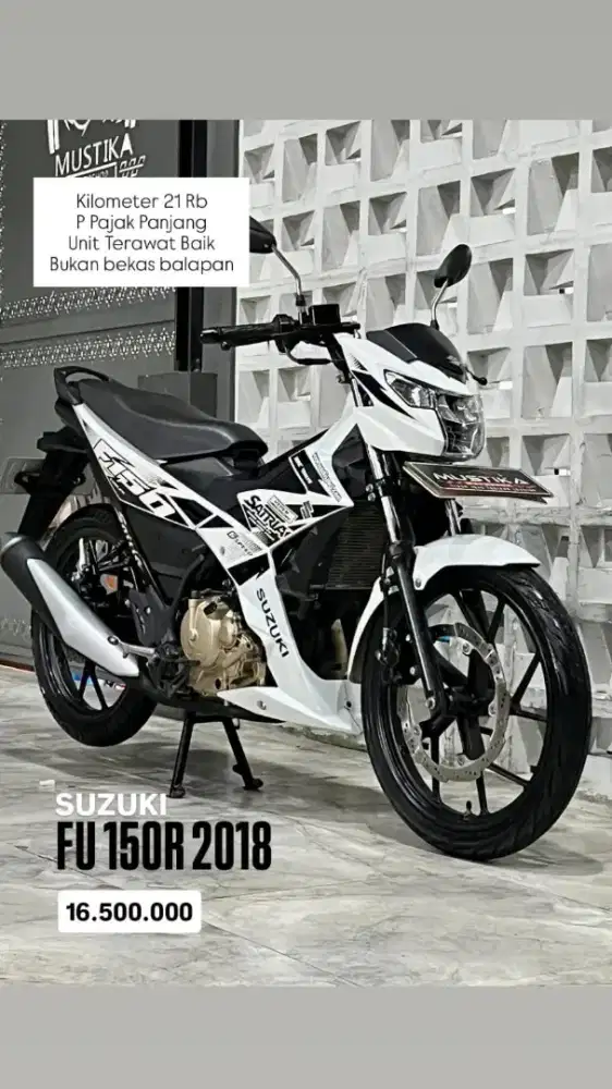 Suzuki Satria FU 150R 2018