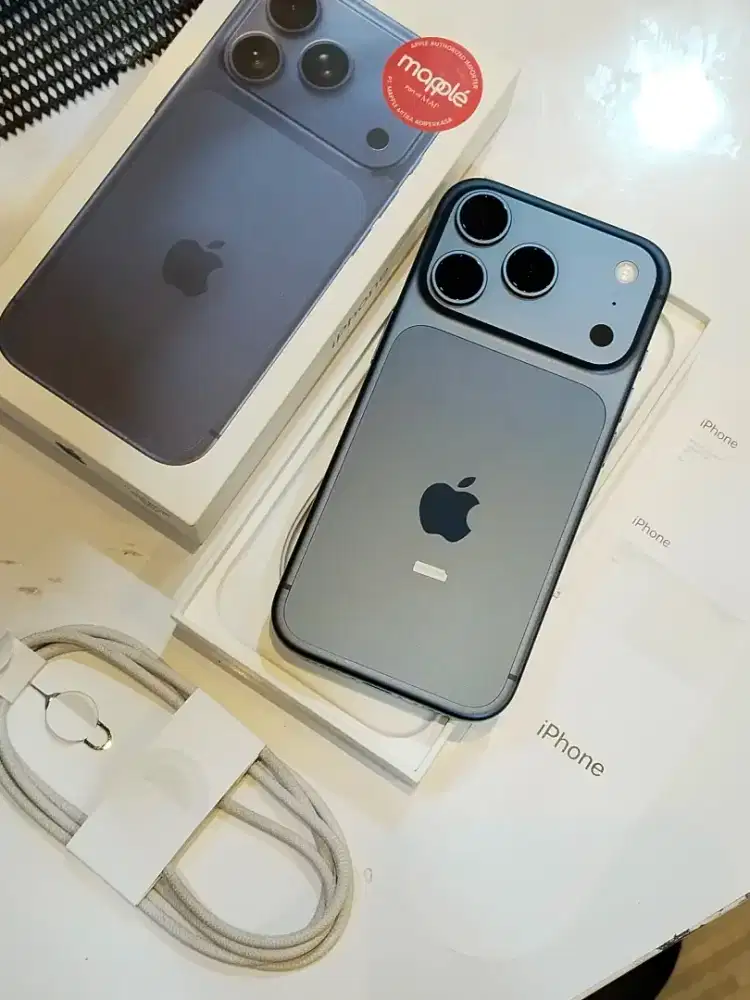 iPhone 17 Pro 256GB DeepBlue iBox RESMI PEMAKAIAN SINGKAT