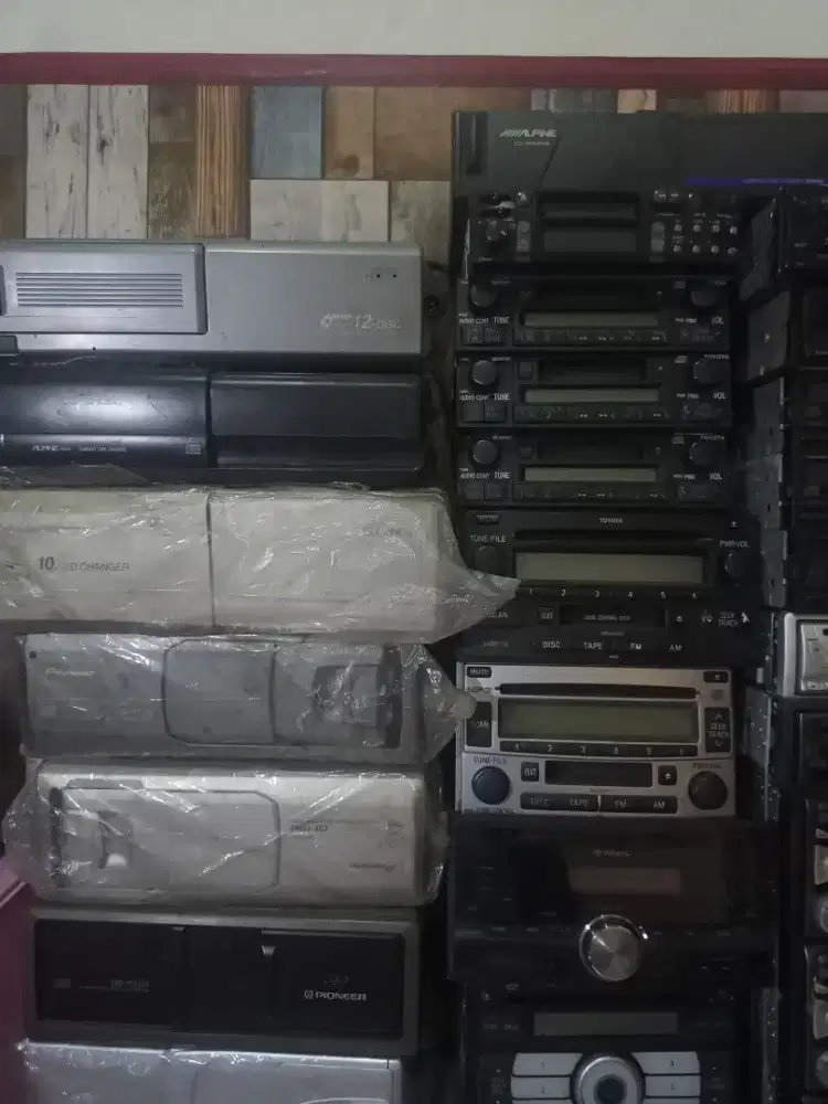 Tape mobil jadul oem merk alpine pioneer jvc sony clarion kenwood dll