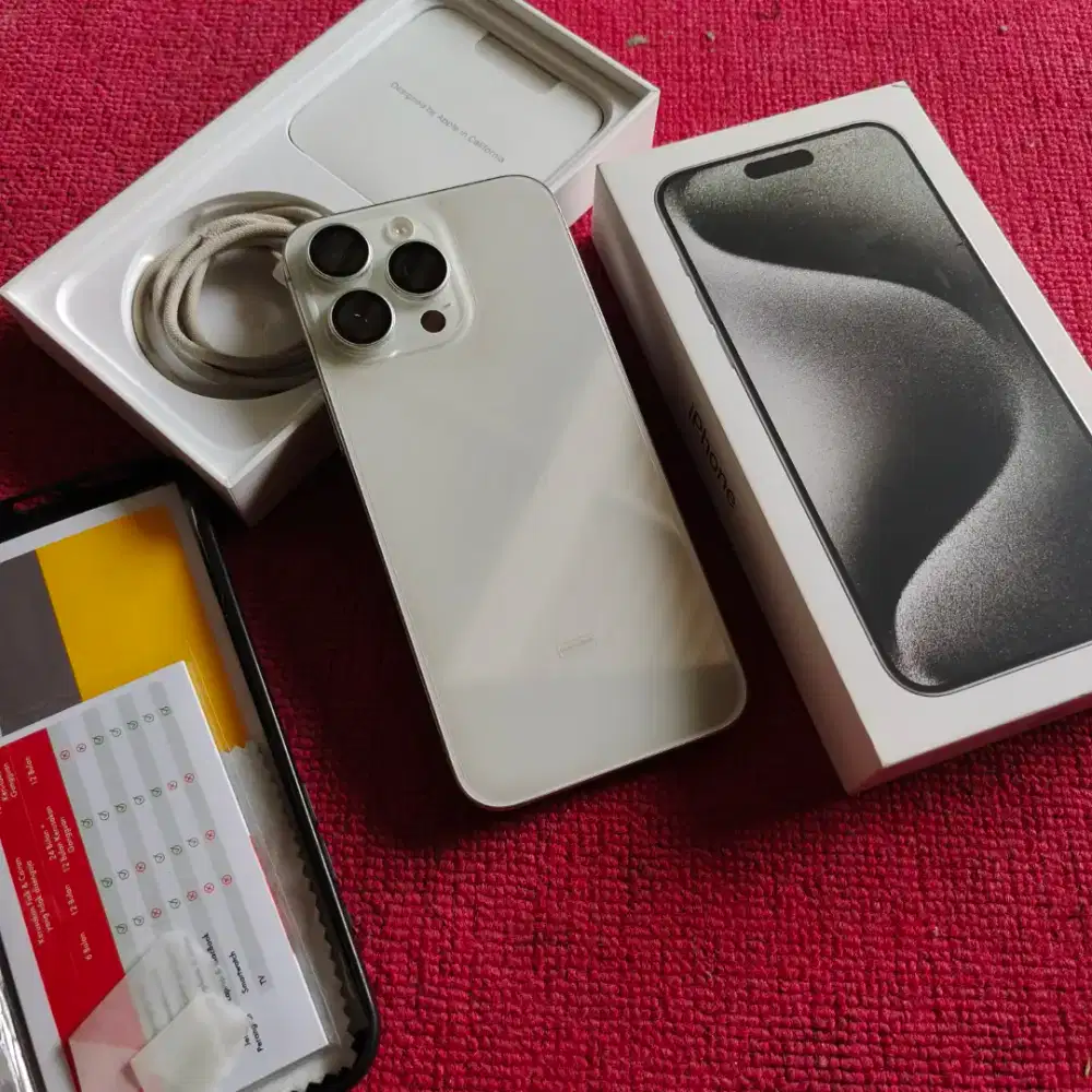Iphone 15 Promax 256gb ibox mulus