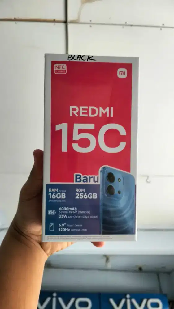 Xiaomi redmi 15c (8/256) new spesial promo