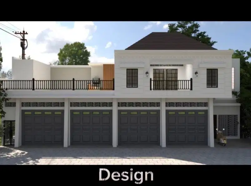 Ruko konsep American Style