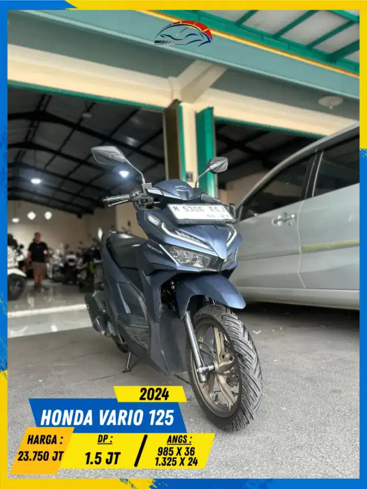 HONDA VARIO 125 2024 MURAH BERKUALITAS HIKMAH MOTOR KEPUH MALANG