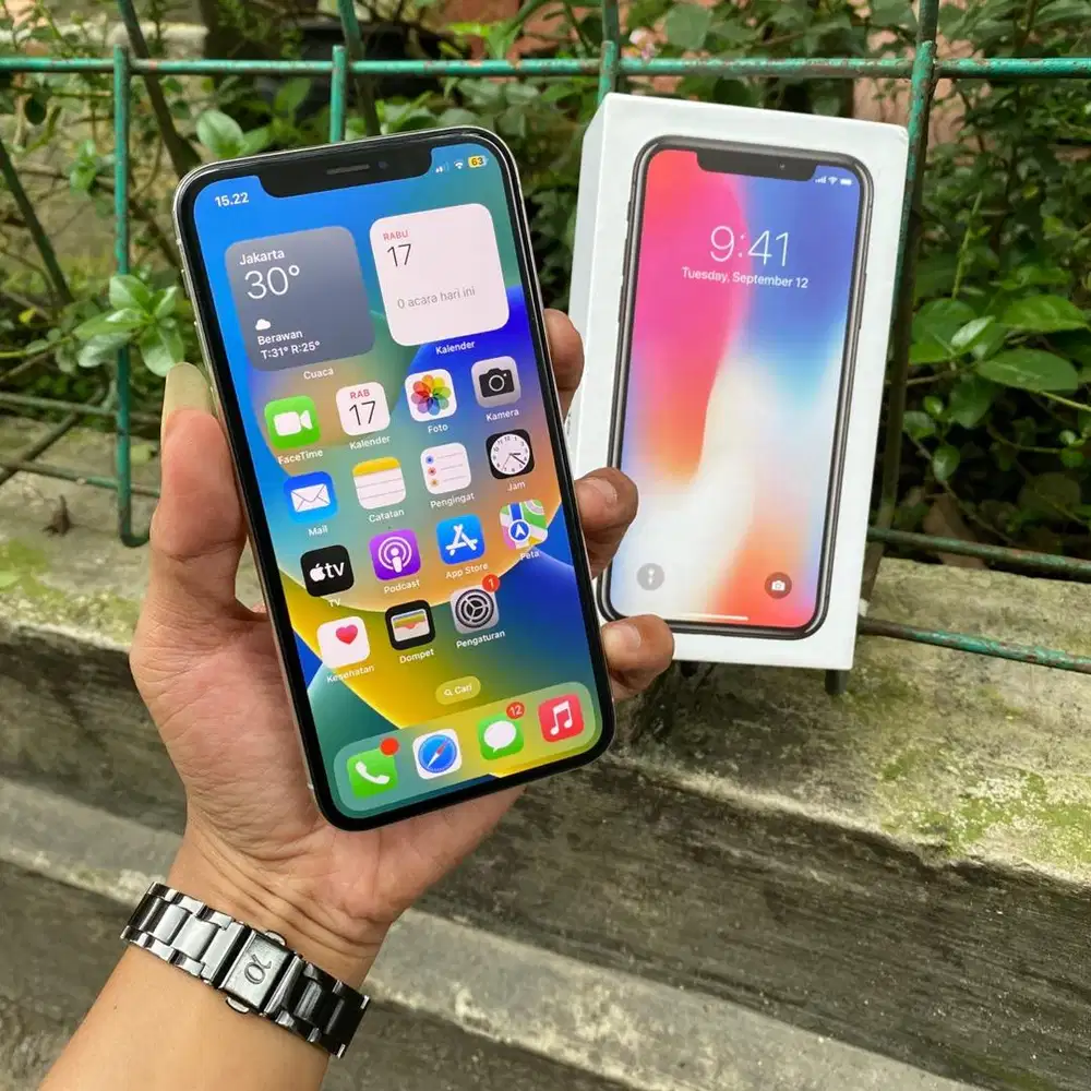 IPhone X 256GB inter Sinyal Permanen