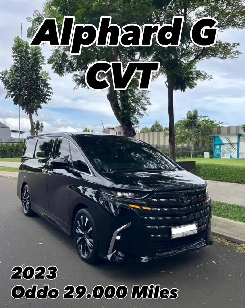 Alphard G CVT 2023