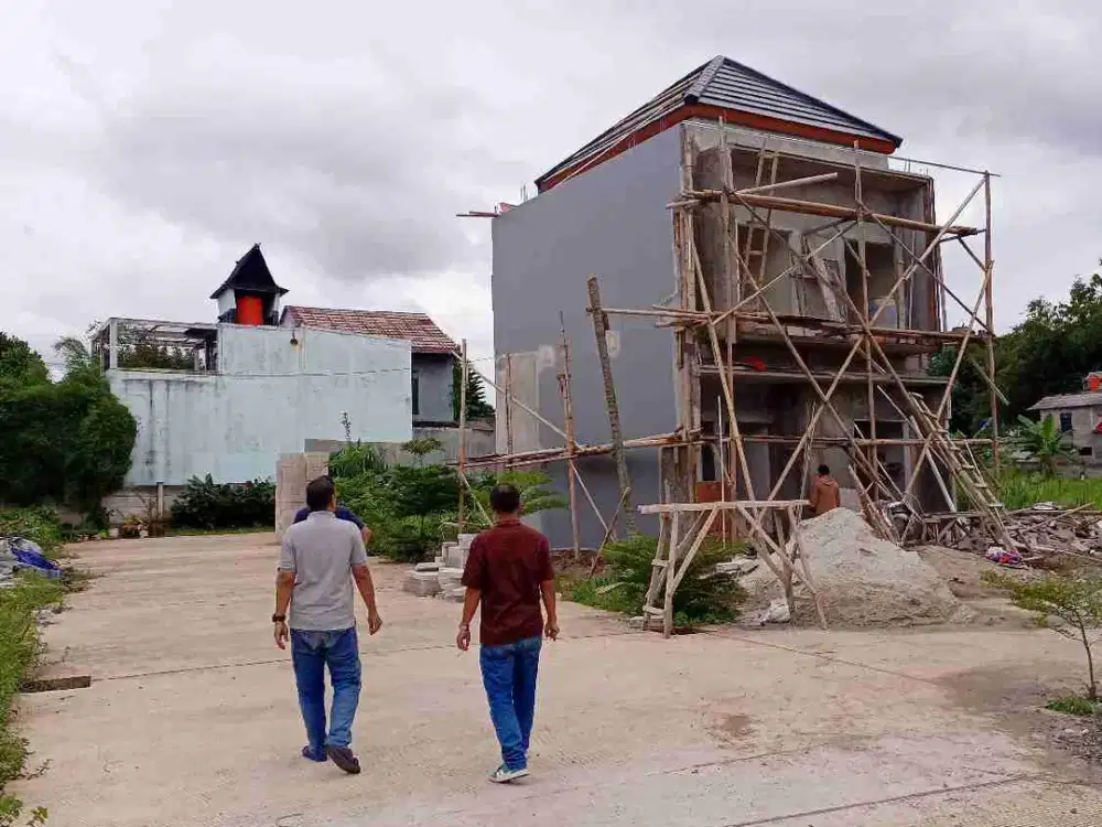 Cluster mode minimalis lantai 2 dijatiwarna siap huni lokasi pinggir jalan raya Akses 2mobil