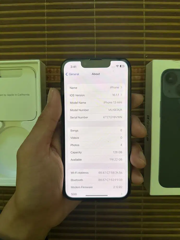 Iphone 13 mini 128 beacukai