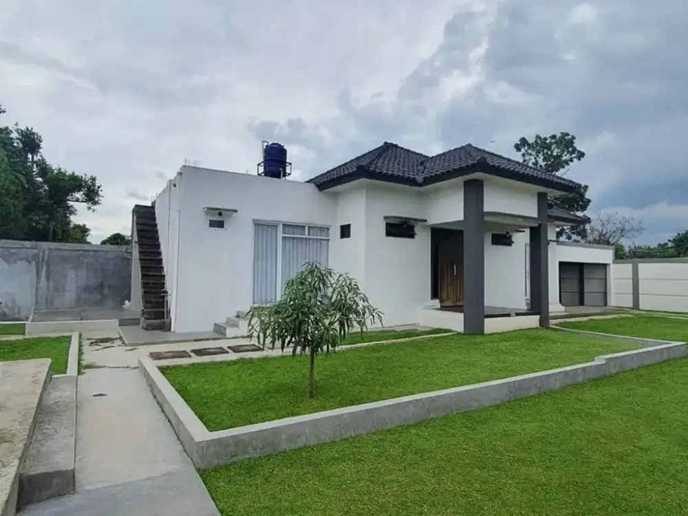 Rumah Full Furnished View Gunung & Sawah + Lahan Usaha + Sawah Aktif Dekat ke Summarecon Bandung