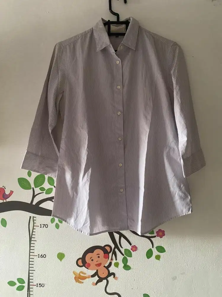 uniqlo kemeja striped