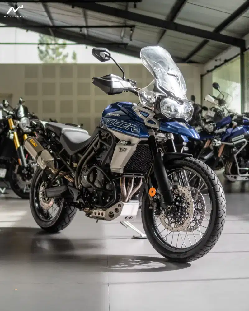 Triumph Tiger 800 XCX Lucerne Blue 2018 Low odo 5Rb KM