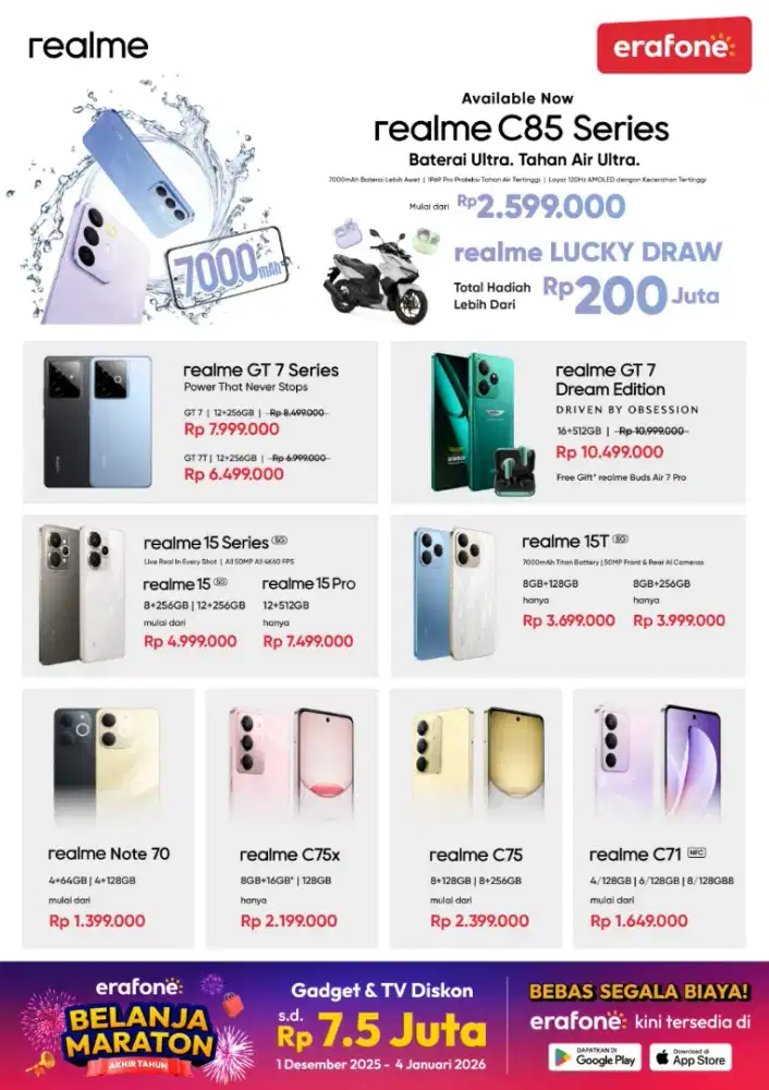 Ready smartphone realme series