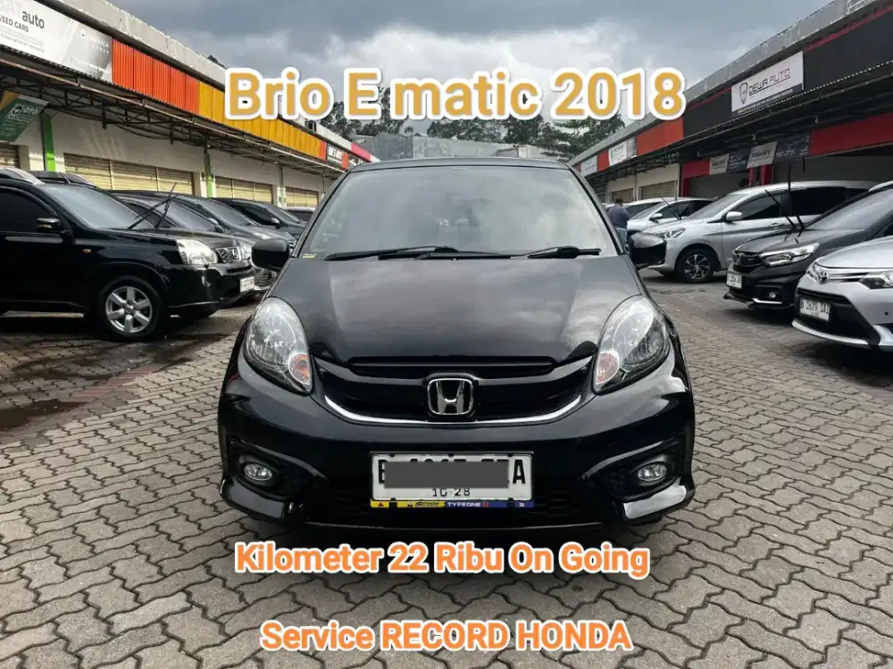 KM 20RB BRIO E CVT 2018 SUPER ANTIK RARE !!