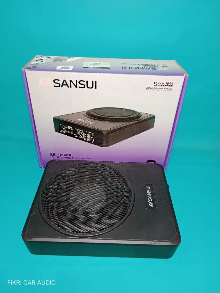 Subwoofer Kolong Aktip Bawah Jox SANSUI seri SE-1000SL 10 inci 800watt