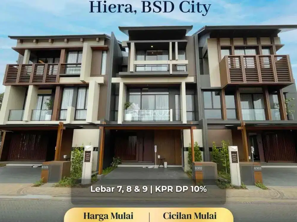 Wynyard Rumah Mewah Konsep Jepang di BSD Hiera