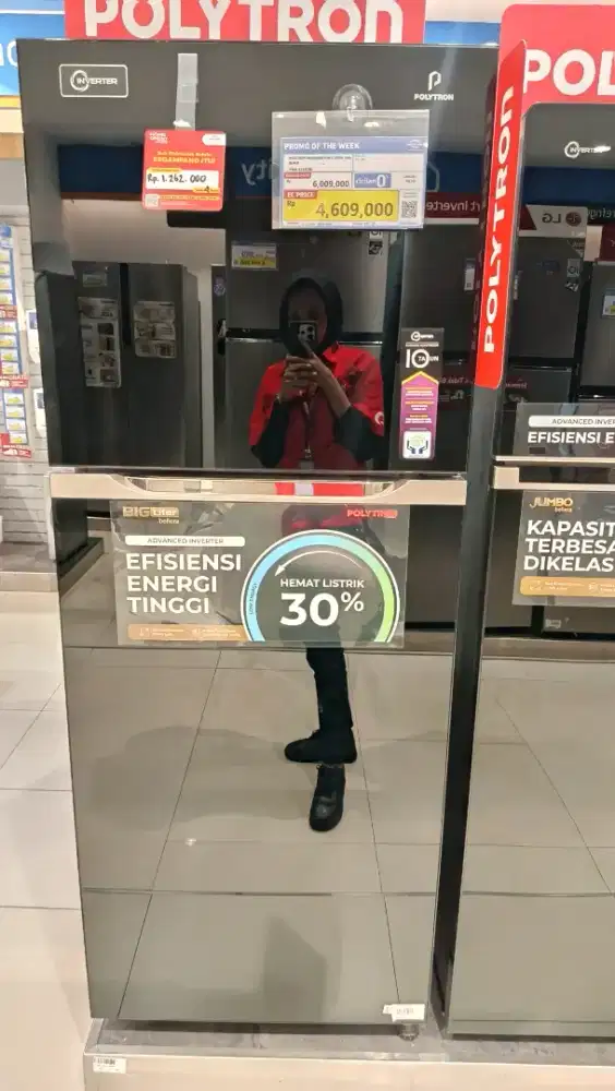 JUAL BELI BARANG ELEKTRONIK KULKAS JAKARTA TIMUR PAKAI HOMECREDIT