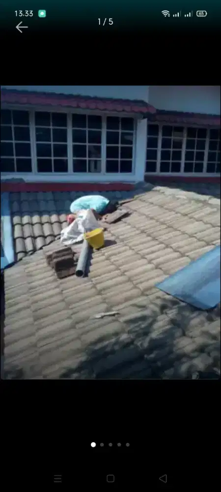 Atap bocor kanopi atap bajarigan terpasang dll bergaransi