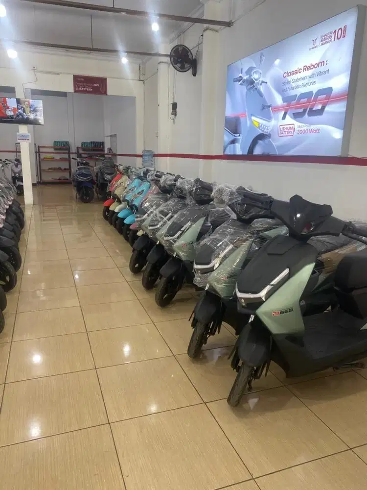 Sepada dan motor listrik uwinfly