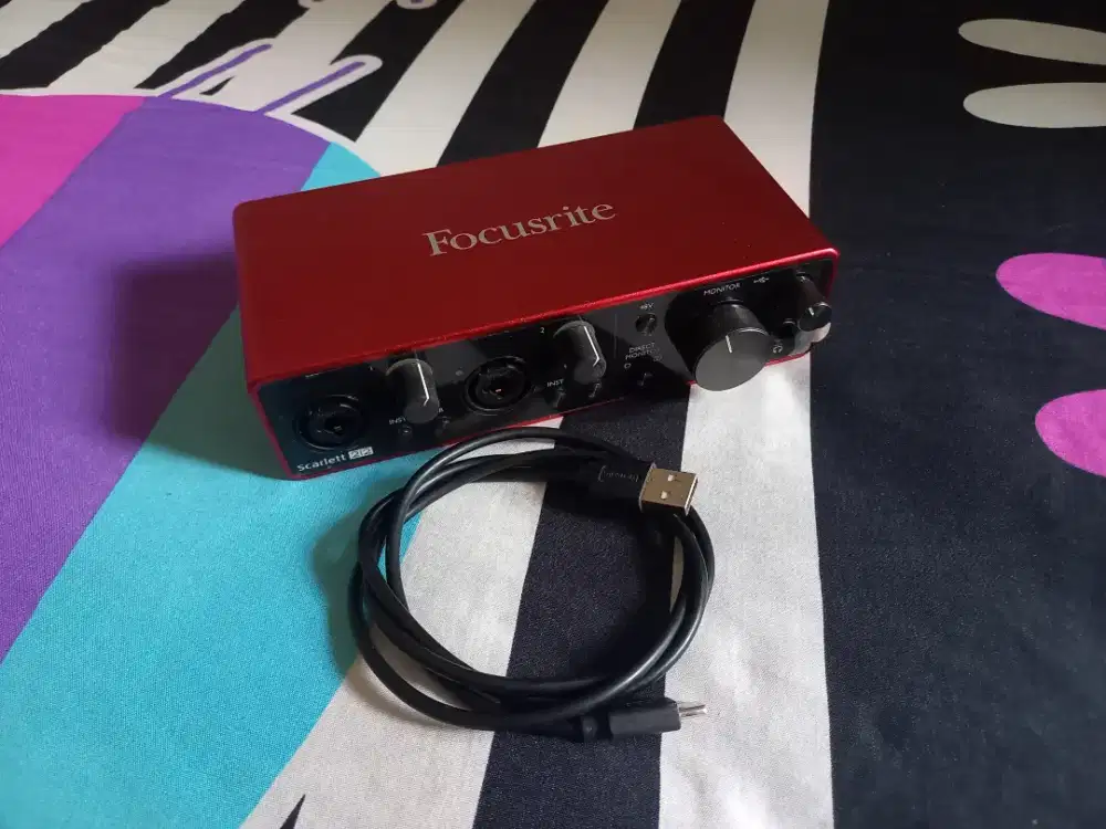 Soundcard Focusrite 2i2 Gen 3