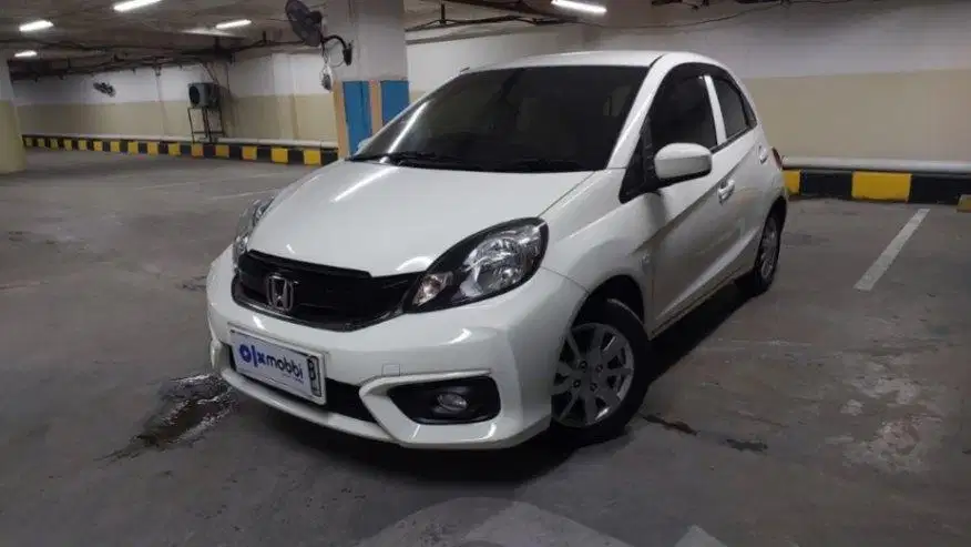 Pajak Panjang TDP 7JT - Honda Brio Satya 1.2 E Bensin-AT 2018 putih