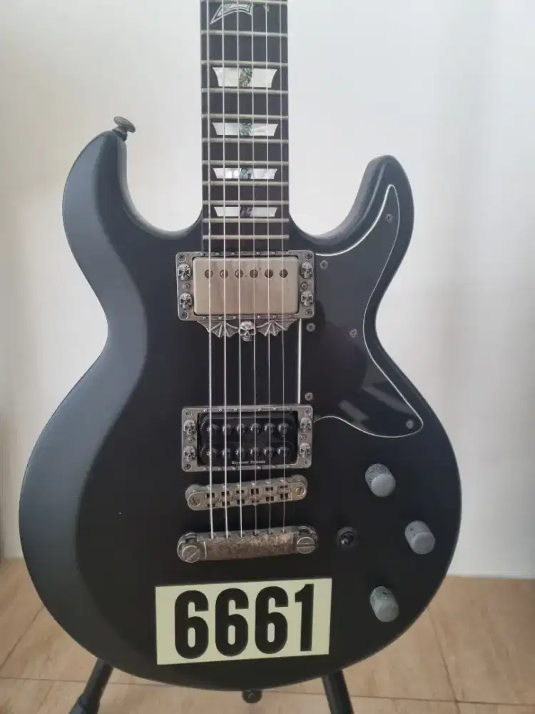 RARE ITEM!!! Schecter Zacky Vengeance 6661 Satin Black