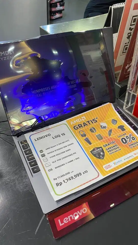 LAPTOP LENOVO LOQ 15