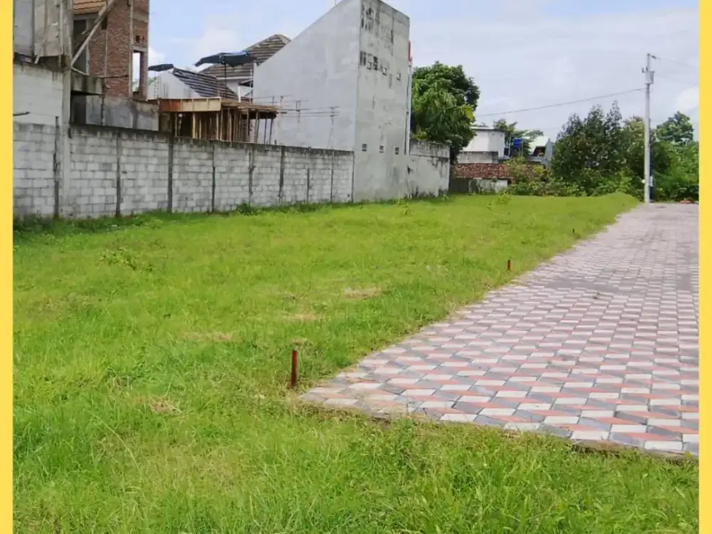Tanah Utara Jogja Dekat Stadion Maguwoharjo SHM Pekarangan