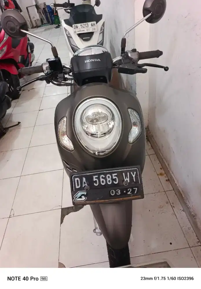 Jual beli scoopy remot th 2022 seberang warung mas bro hairi motor bjm