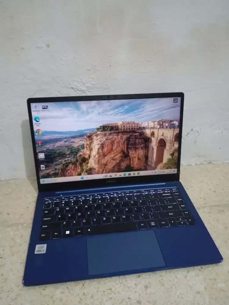 Laptop Murah Infinix Inbook X2 Backlit i3 gen10 ram 4/SSD 128gb