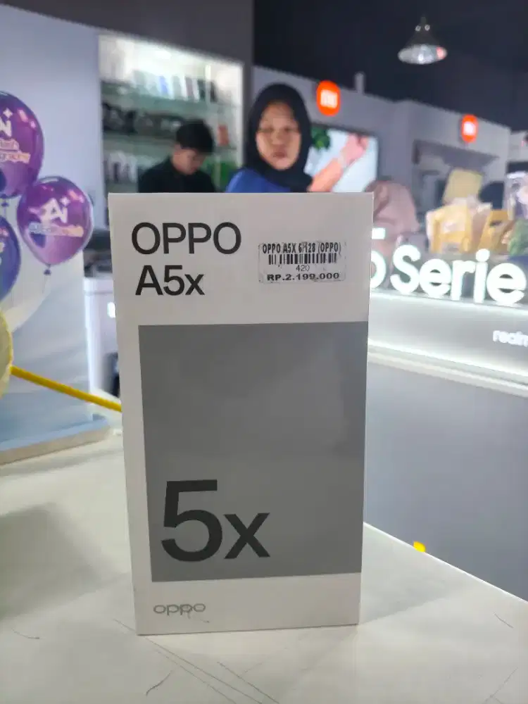 Oppo A5x 6/128 garansi resmi 1tahun Atlantis dahsyat