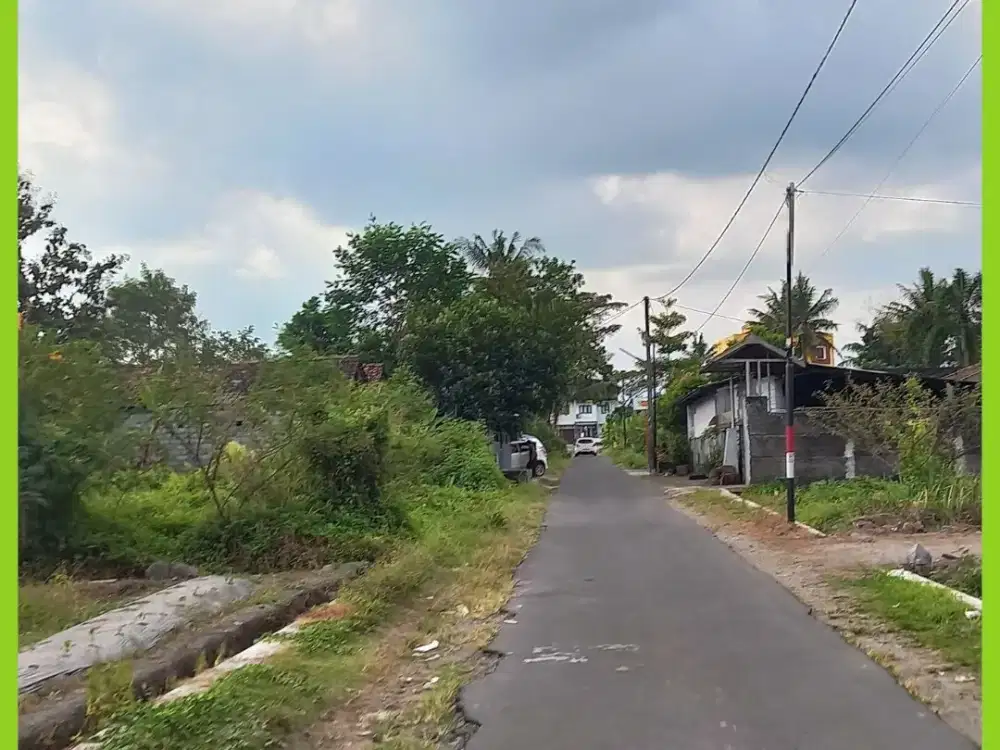 Tanah Jogja Nempel Jl Aspal 1km Dari Kaliurang Km 9