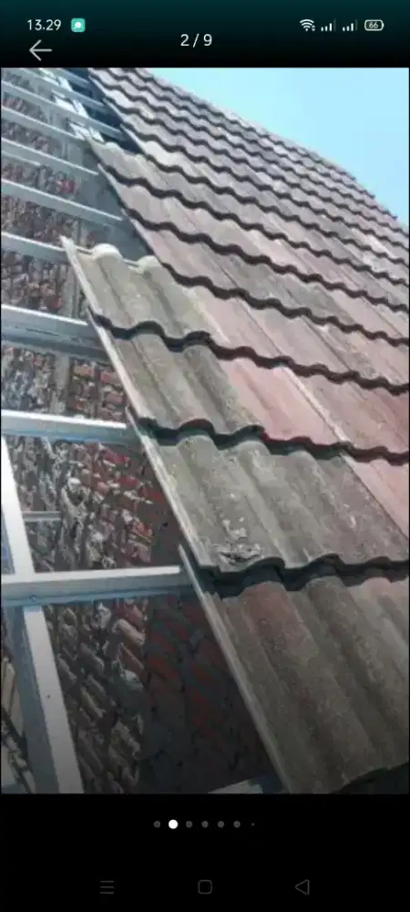 Atap bocor kanopi atap bajarigan terpasang dll bergaransi