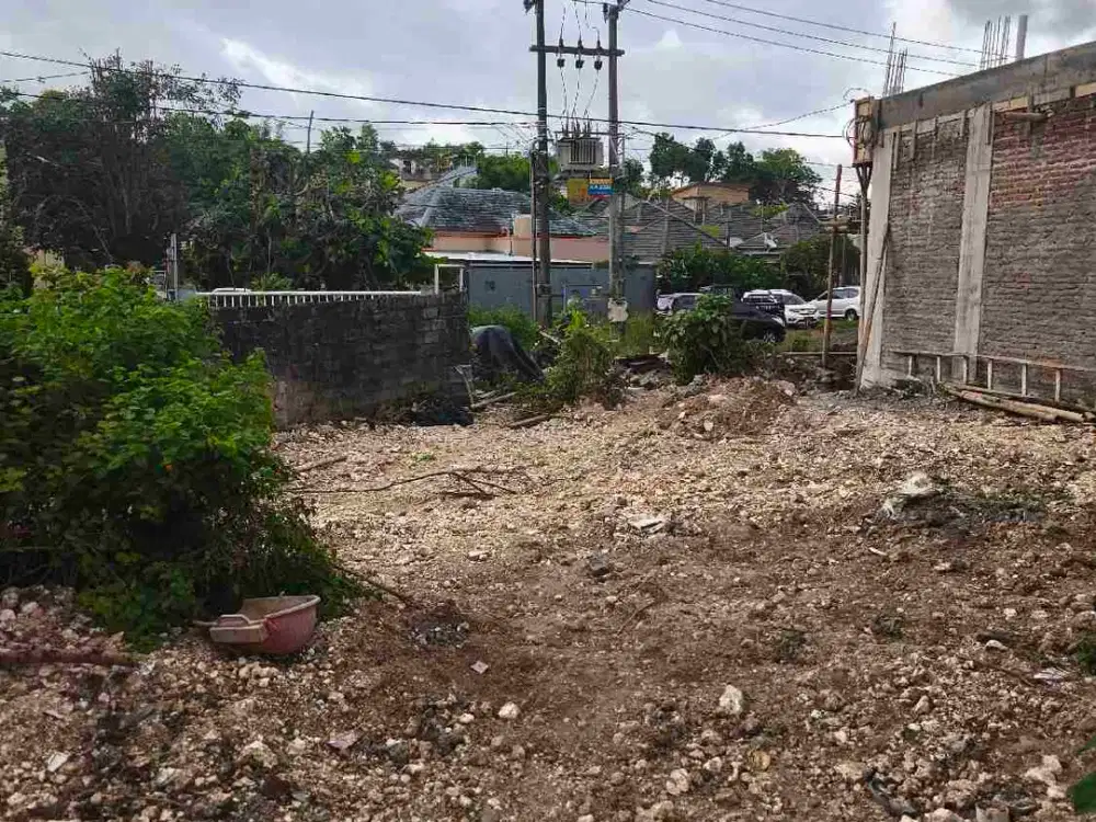 dijual tanah 1,68 are IDR 575  juta per are kawasan perumahan one gate beranda bukit Kutuh Pandawa Kuta Selatan Badung Bali