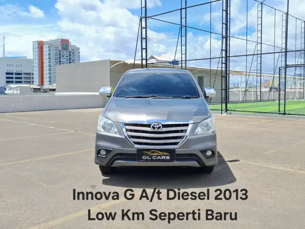 Innova G Diesel A/t Cash 2013 Toyota Kijang Barong Kondisi Sperti Baru