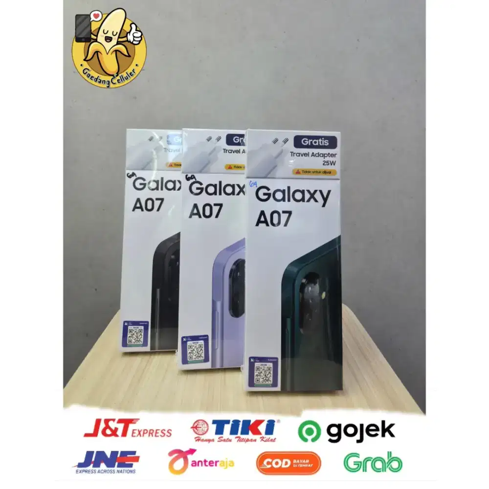 SAMSUNG GALAXY A07 4/64 GARANSI RESMI NEW SEGEL