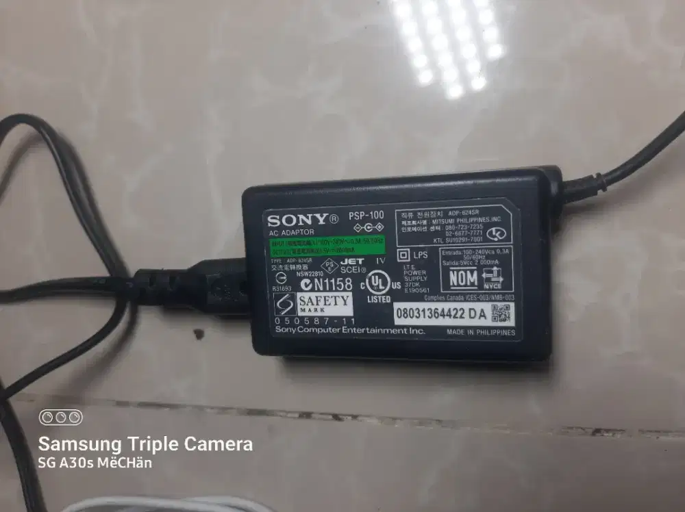 Charger Sony PSP 100