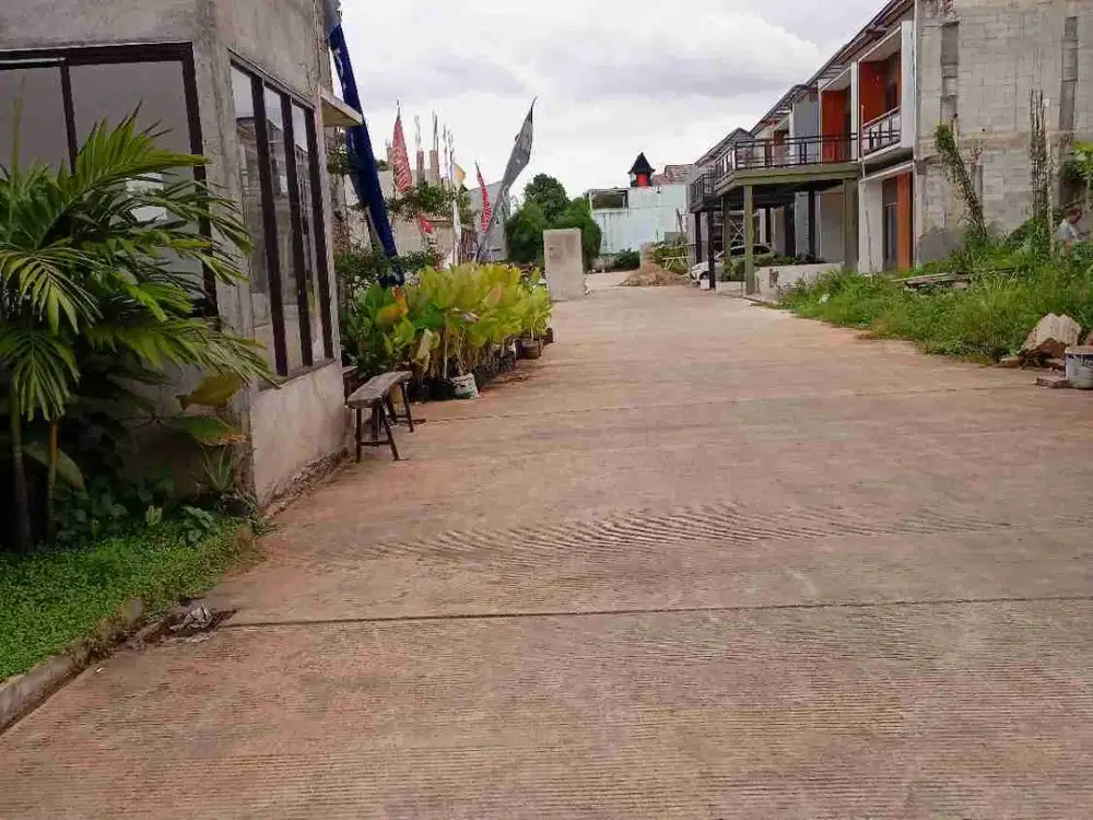 Hunian mewah unit ready stok dijatiwarna lokasi pinggir jalan raya Akses 2mobil