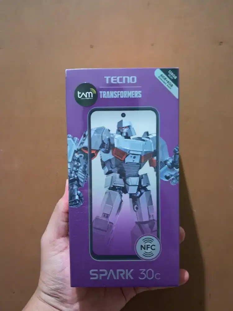 Tecno spark 30c 6/128 new segel garansi resmi