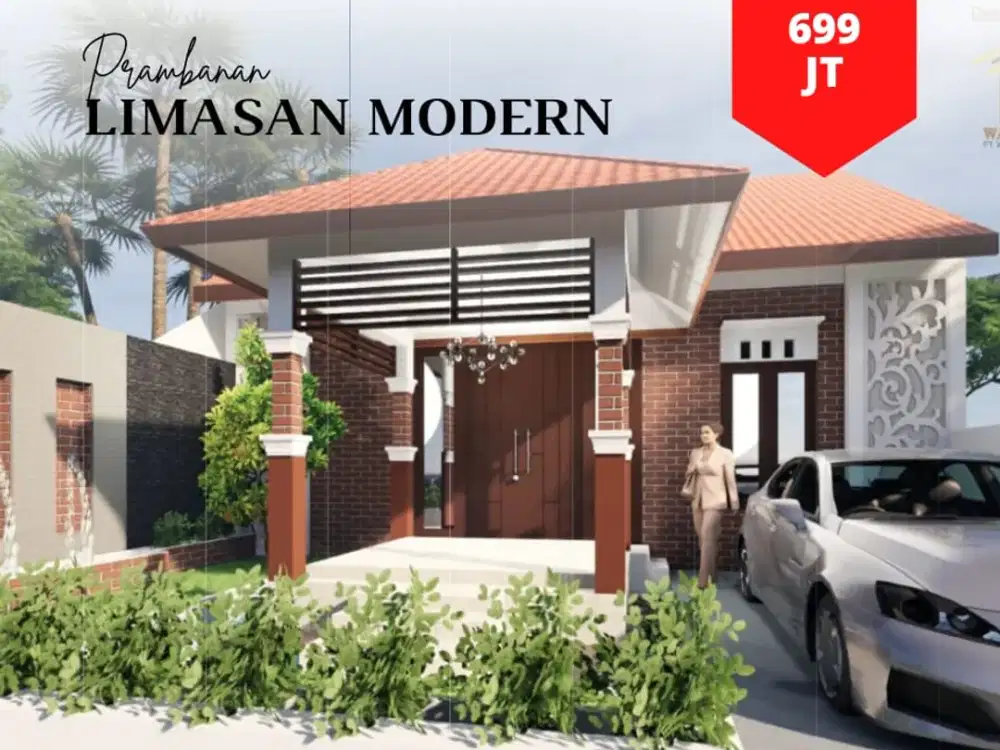 DIJUAL RUMAH VILLA CANTIK 500 JUTAAN SHM DI PRAMBANAN