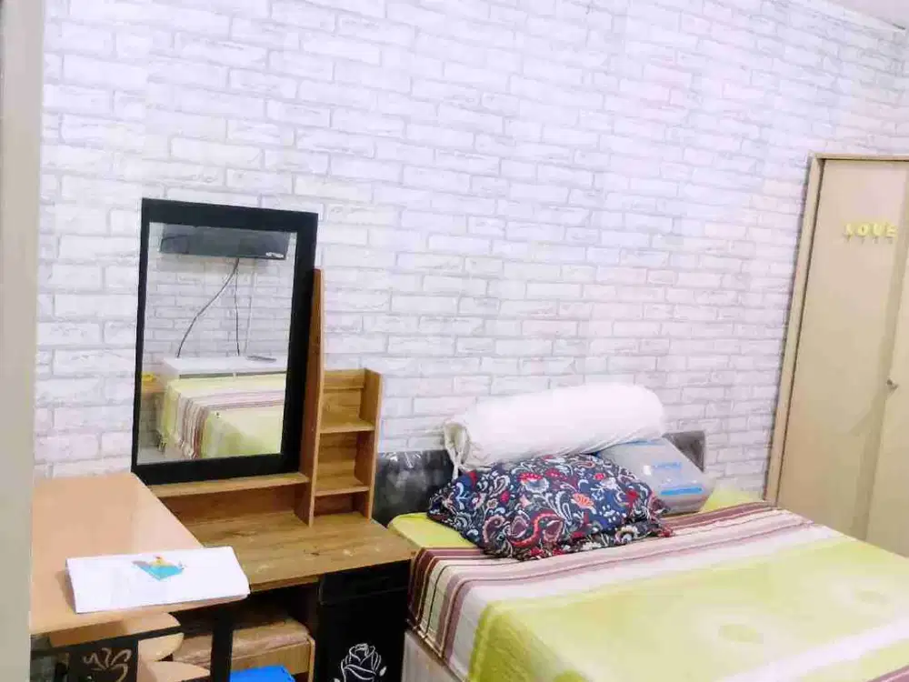 Ready apartement tipe studio greenbay pluitt siap huni