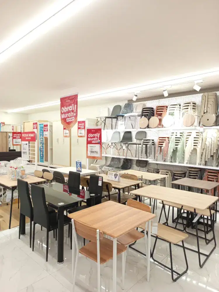 PROMO MEJA MAKAN SET