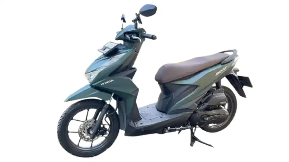 MOTOR HONDA BEAT DELUXE TAHUN 2023 WARNA HIJAU ISS