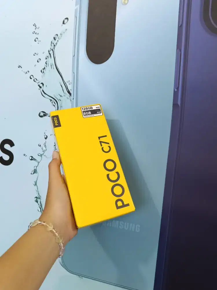 Promo Poco C71 4/128 New segel garansi resmi